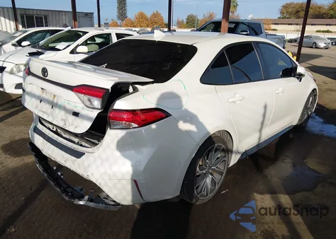 2021 Toyota Corolla Se from USA, damaged, VIN JTDS4MCE1MJ057349